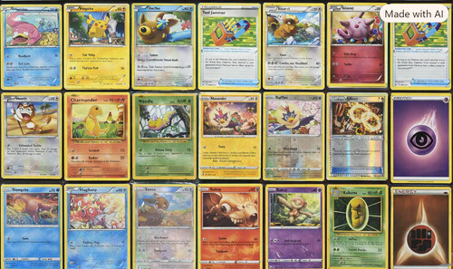 Pokemon binder pages with - pokemon,