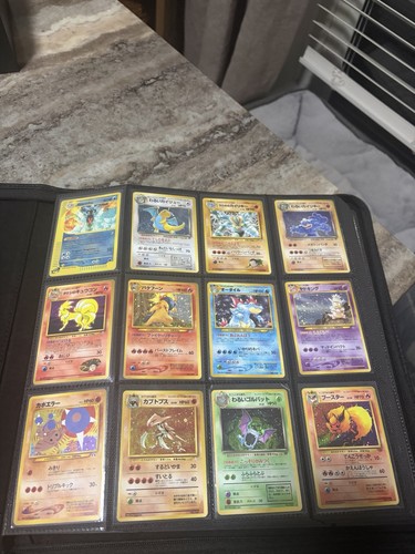 Vintage pokemon binder - vintage, 400+