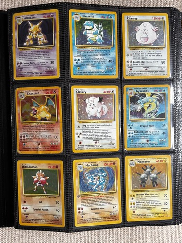 Vintage pokémon wotc binder - pokémon,
