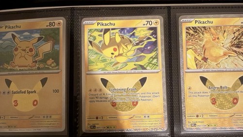 Pikachu complete set - 23/30,