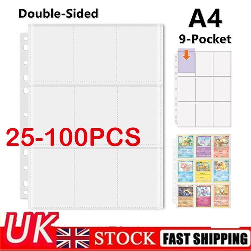 100pcs card sleeves pages - 25-100pcs, 9