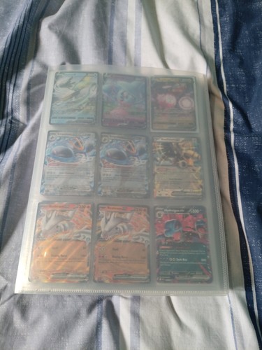 Pokemon card folder - card,