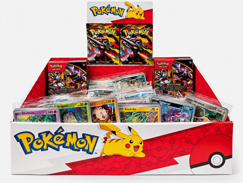 Pokemon tcg pitch black binder - black,