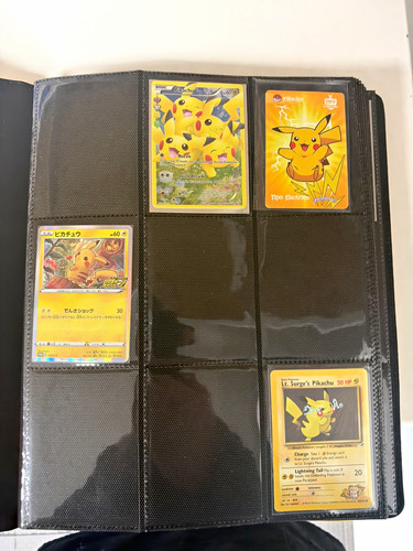 Pikachu binder full - binder, hits