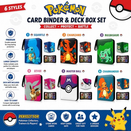 400 pocket trading card binder - trading,