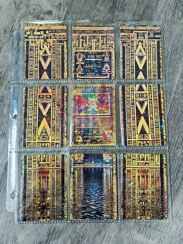 Ancient mew pokemon binder art - pokemon,
