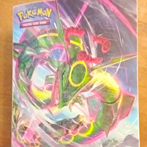 Pokémon rayquaza card album - rayquaza,