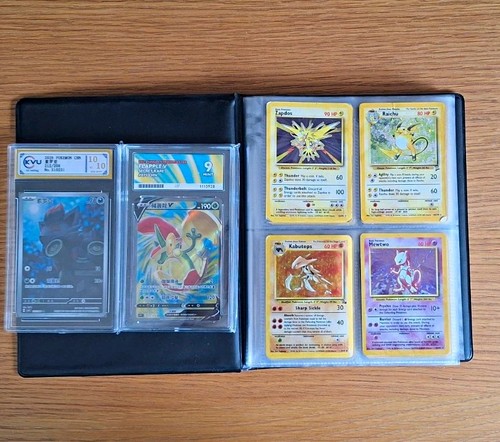 Pokemon card binder joblot - card,