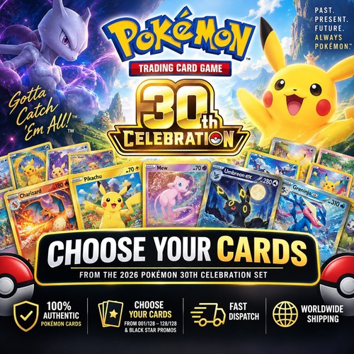 Pokemon 30th anniversary - pokemon,