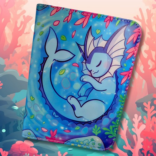 Pokemon card vaporeon binder - card,