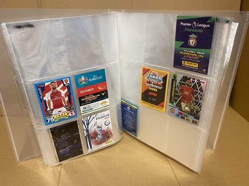 Empty trading card binder - empty,
